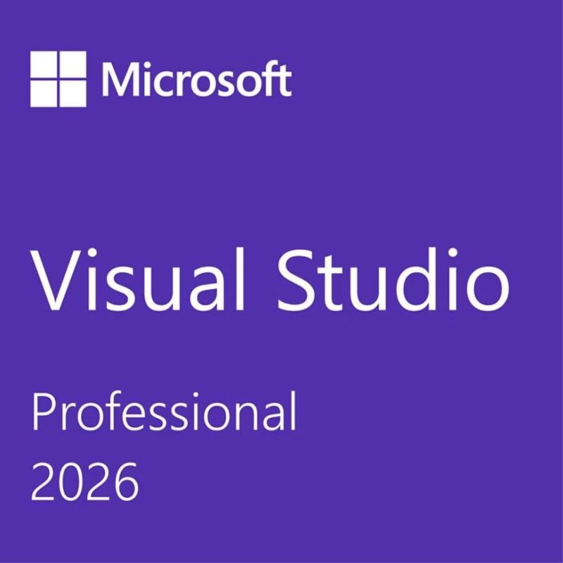 Microsoft Visual Studio Professional 2026 日本語 [ダウンロード版] / 1PC 永続ライセンス ...